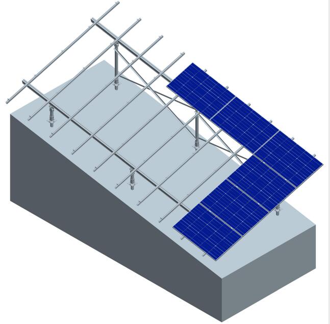 Sloping Ground Mounting System